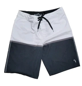 South & Co Rio de Janeiro Brasilien Bade Boardshorts schwarz grau Herren Medium 31 - Bild 1 von 15
