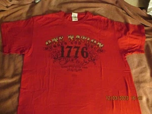 One Nation Under God Since 1776 Psalm 33:12  Adult Large Tee Shirt - Picture 1 of 2