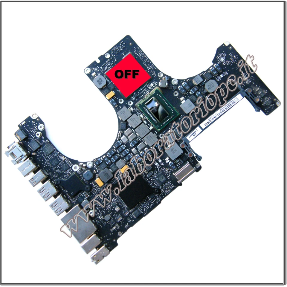 Riparazione Logic Board Apple Macbook Pro 15" 17" A1286 820-2915 2011 ByPass GPU - Immagine 1 di 1