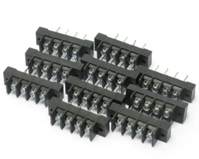 RDI JC6 Series 4-position Terminal Strip 300V 20A, 10pcs - Image 1 of 2
