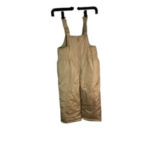 Carter's Kinder Schnee Latzhose Thermo Winter Ski Hose Schneeanzug 4T beige - Bild 1 von 3