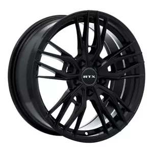 18 Inch Black Alloy Wheel Rim for Nissan Quest, RTX 83046 18x8 5x114.3 5Lug  - Picture 1 of 4