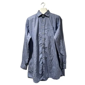 Jos. A Bank Travelers Collection 18 1/2 - 37 Button Down Long Sleeve Dress Shirt - Picture 1 of 5