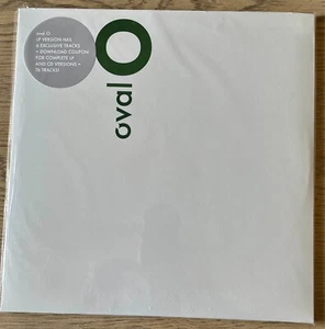 OVAL O 2-LP THRILL JOCKEY (2010) WHITE VINYL MINT  ELECTRONIC +DOWNLOAD USA - Bild 1 von 7