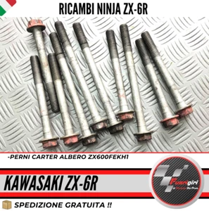 SET PERNI BLOCCAGGIO BLOCCO E ALBERO MOTORE KAWASAKI NINJA ZX6-R 1998/1999 - Imagen 1 de 2
