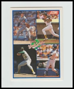 1989 Score #582 1988 World Series - Picture 1 of 2