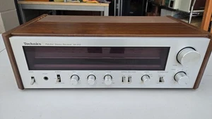 Technics SA-202 Receptor Estéreo FM/AM De Colección - Limpio Probado Funcionando - Imagen 1 de 8