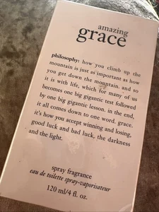 Philosophy Amazing Grace Bergamot Eau de Toilette Spray 120ml New and Sealed - Picture 1 of 2