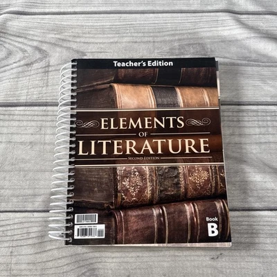 Elements Literature Teacher Edition Second Edition Book B - Image 1 of 4