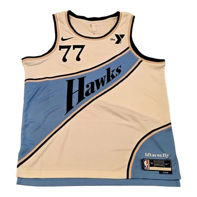 Camiseta masculina Nike Atlanta Hawks Strickland #77 City Edition tamanho 52 XL - Imagem 1 de 2