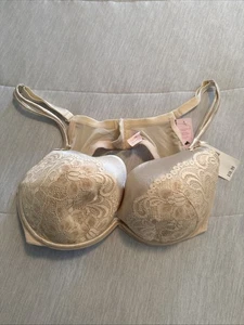 Cacique 42C BH Beige Spitze Plunge Bügel - Bild 1 von 9