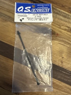 O.S. Engines 23325320 Silencer Assembly Screw for 32F 35-40FP 40LA #E-3030 - Image 1 of 2