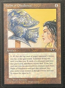 MTG Helm of Obedience Alliances, Magic The Gathering NM - 1996 - Picture 1 of 2