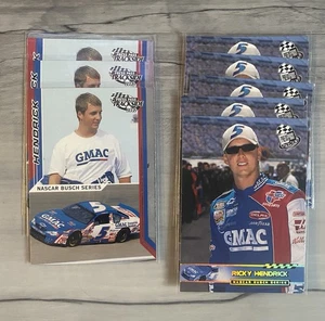 RICKY HENDRICK 8 Card Lot 2002-2003 Press Pass Nascar - Picture 1 of 2