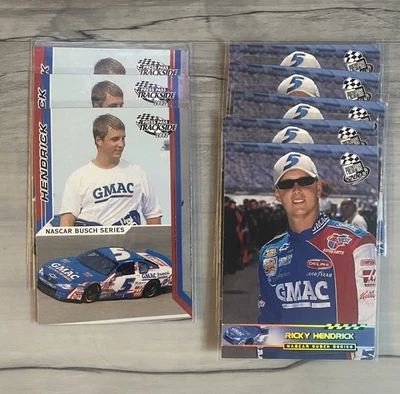 RICKY HENDRICK 8 Card Lot 2002-2003 Press Pass Nascar - Image 1 of 2
