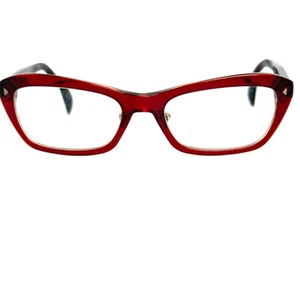 Prada Eyeglasses Frames Red Rap5710AA RC006 Full RIM H18290 - Picture 1 of 7