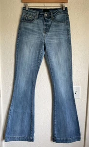 Buckle Black Jeans Damen 26X34 Flared High Rise Flare Distressed Denim Nr. 53 - Bild 1 von 10