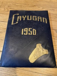 Vintage 1950 Cayugan Ithaca College University New York Yearbook Hardcover - Picture 1 of 7