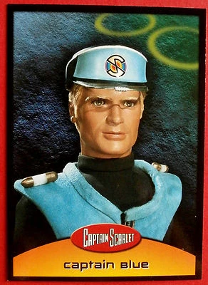 CAPTAIN SCARLET - Card #20 - Captain Blue - Cards Inc 2001 - Image 1 of 2