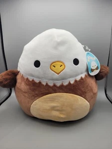 Squishmallows Edward The Bald Eagle 12 In Plush Toy Soft Stuffed Animal - Picture 1 of 6