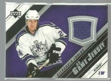  2005-06 Upper Deck Jerseys Series II #J2AF Alexander Frolov (ref0374)