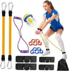 Attrezzatura Allenamento Pallavolo,Banda di Resistenza Pass Aid Pallavolo,Corda Elastica - Foto 1 di 7