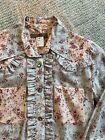 Women?s Western Shirt- Anna Huling Size Small, Pearl Snap