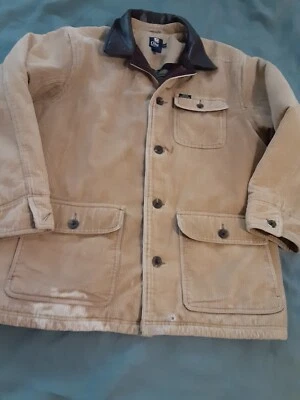 Abrigo de colección CHAPS Ralph Lauren Pana Aplastada Manta Forrada Tareas Granero GRANDE Foto 1 de 4