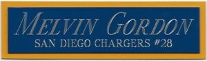 KEENAN ALLEN CHARGERS NAMEPLATE FOR YOUR AUTOGRAPHED SIGNED FOOTBALL JERSEY