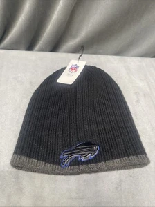 Buffalo Bills Black Buffalo Logo Winter Hat Team Headwear Official NFL Football - Picture 1 of 8