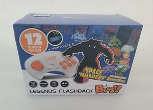 Legends Flashback Blast! 12 Built-in Games HDMI Wireless Controller. New - Picture 1 of 8