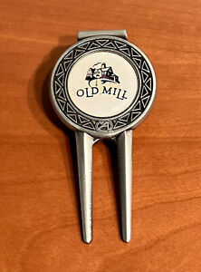 Old Mill Golf Course (Salt Lake City Utah) Logo Golf Ball Mark Divot Repair Tool
