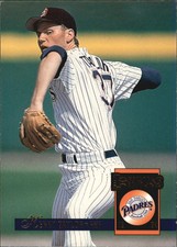  1994 Donruss San Diego Padres Baseball Card #244 Kerry Taylor