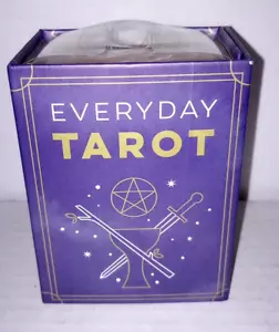 Everyday Tarot - Mini Tarot Deck & Guidebook Kit - Illustrated Cards - New - Imagen 1 de 4