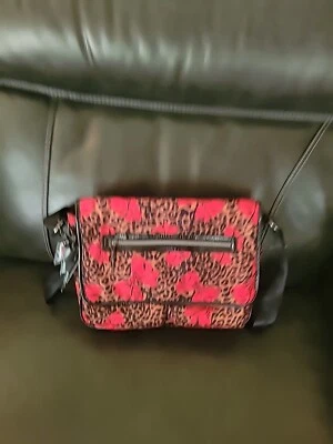 Bandolera Betseyville Talla Mediana Colorida Estampado Guepardo Arco Correa Ajustable Johnson Foto 1 de 4