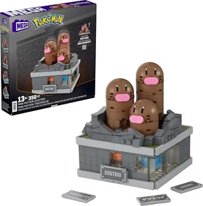 MEGA Nintendo Pokemon Mini Movimiento Dugtrio 350 Piezas Juego de Bloques de Construcción | Nuevo - Imagen 1 de 8