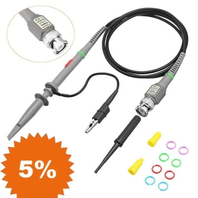 P6500 500MHz Digital Oscilloscope Clip Probe For Tektronix HP 10:1 probes passiv - Image 1 of 4