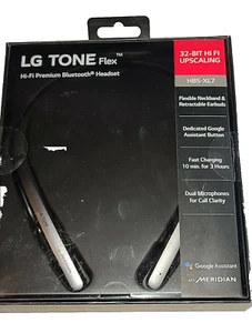 LG Tone Flex HBS-XL7 Neckband Bluetooth sans fil stéréo casque noir SCELLÉ - Photo 1 sur 6