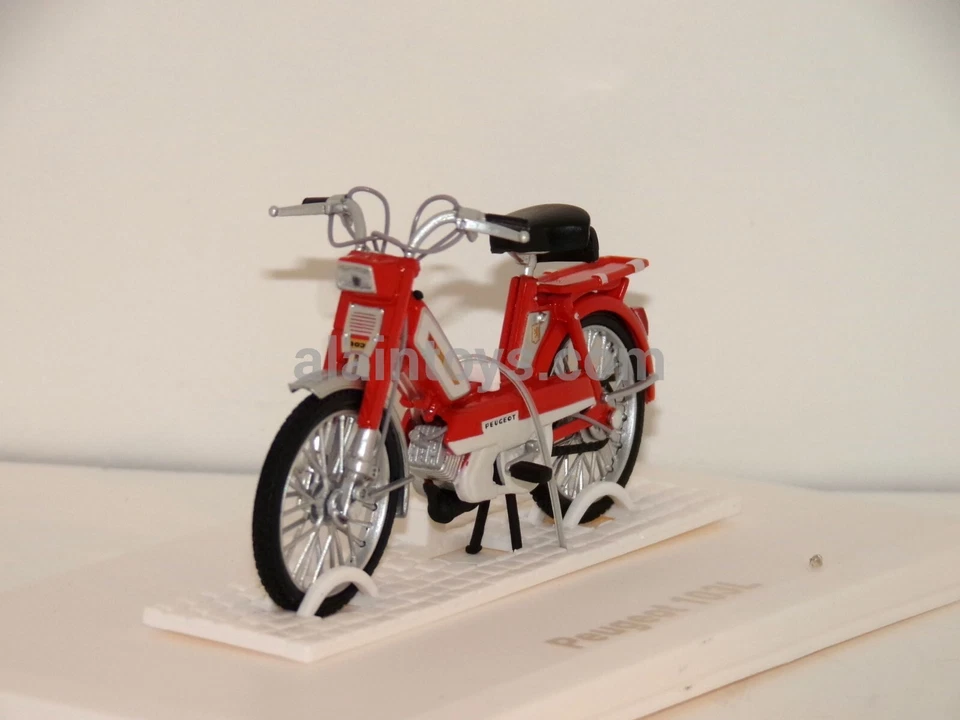 PEUGEOT 103 L 1972 ORANGE NOREV 1/18 Réf 182047 - Photo 1/4