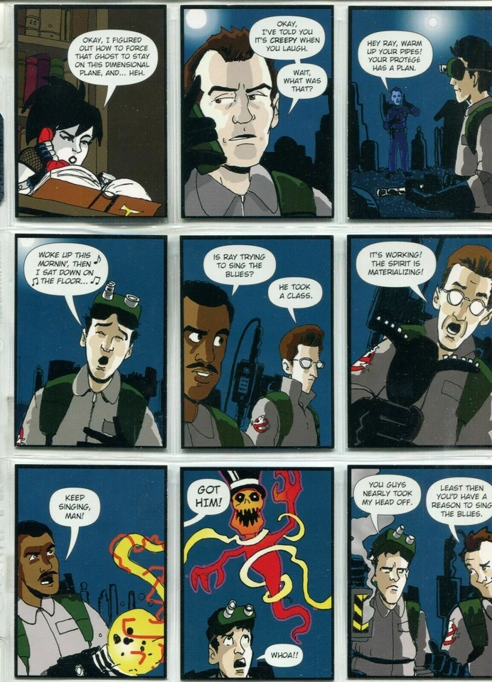 2016 Cryptozoic Ghostbusters Complete 9 Card Chase Set Sing For Your Specter 1-9 - Image 1 of 1