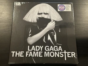 LADY GAGA The Fame Monster Silver & Coke Bottle Clear Colored Vinyl 3LP IN HAND! - Picture 1 of 5