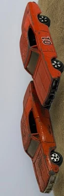 Lote de 2 1981 Ertl réplica General Lee Dukes Of Hazard Dodge Charger coche de juguete Foto 1 de 4