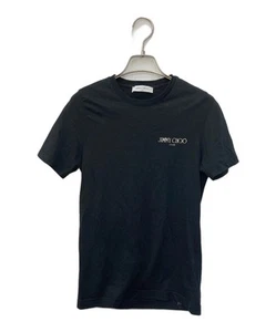 JIMMY CHOO Logo Print T-Shirt XXS black Ext+++ - Picture 1 of 8