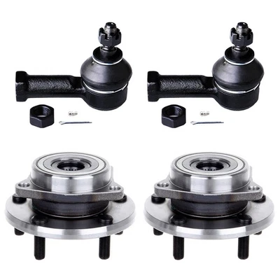 4x Front Wheel Hub and Bearing Assembly Outer Tie Rod For Dodge	Avenger 95-99 - Image 1 of 4