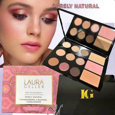 Laura Geller The Wearables Purely Natural Multi-Finish Eye +Face (12 Shades) NIB - Image 1 of 4