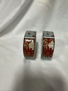 2 Porzellan Serviettenringe - Bild 1 von 6