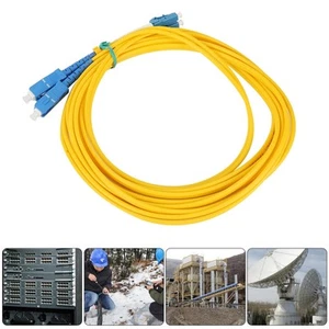 9 8 Fuß SC/LC Glasfaser-Patchkabel PVC-Singlemode-Überbrückungskabel Für N CHP - Afbeelding 1 van 11