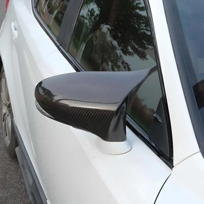 Real Carbon Fiber Mirror Covers For Lexus GS LS RC 300 350 RC F SPORT 2014~19 Foto 1 de 4