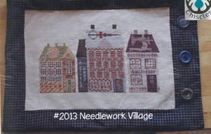 Needlework Village by Thistles cross stitch pattern - Picture 1 of 1