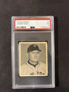 1948 Bowman #4 Johnny Mize grade 5 - Picture 1 of 2